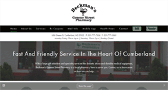 Desktop Screenshot of beckmanspharmacy.com